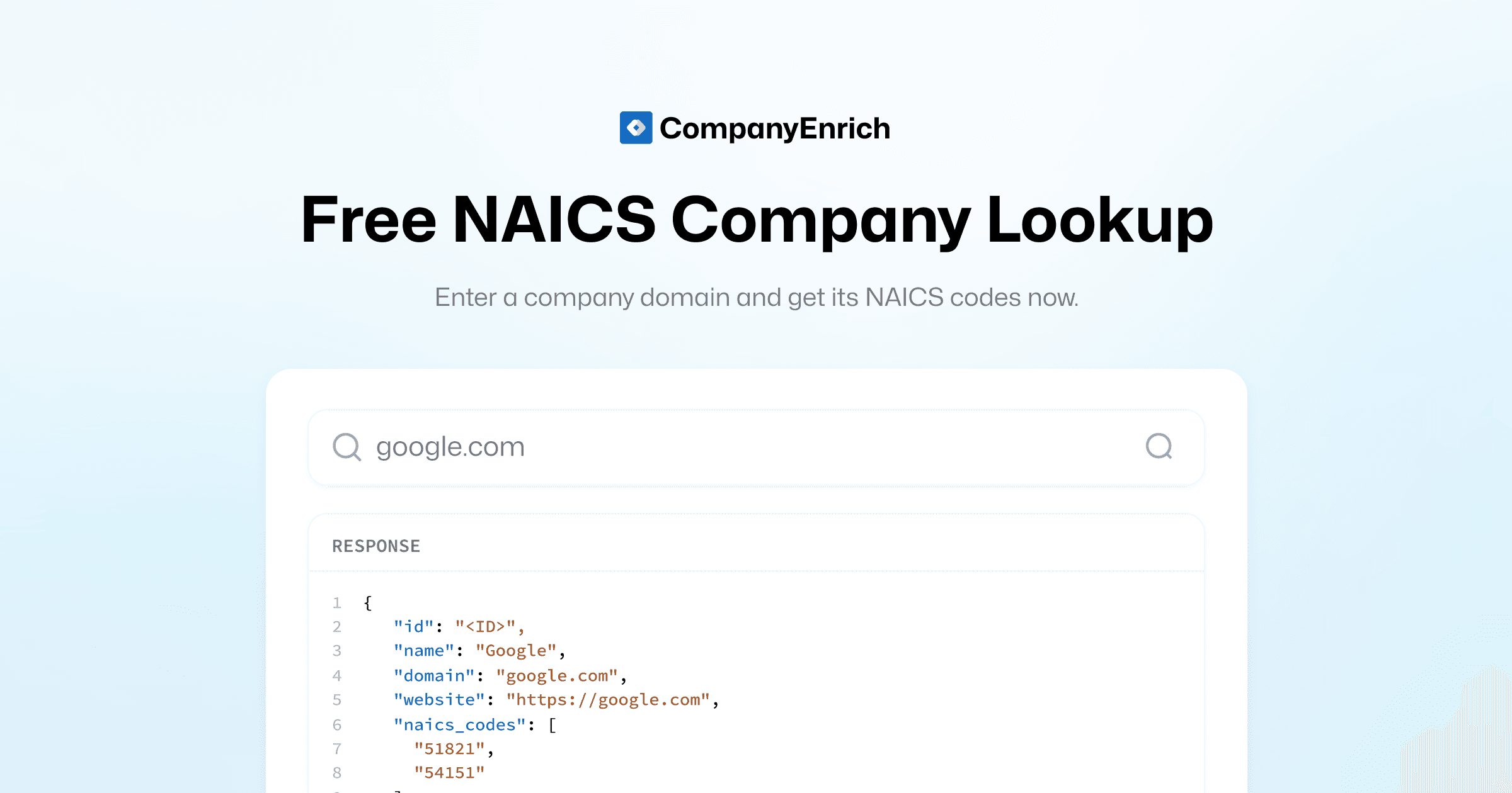 Introducing Our Free NAICS Company Lookup